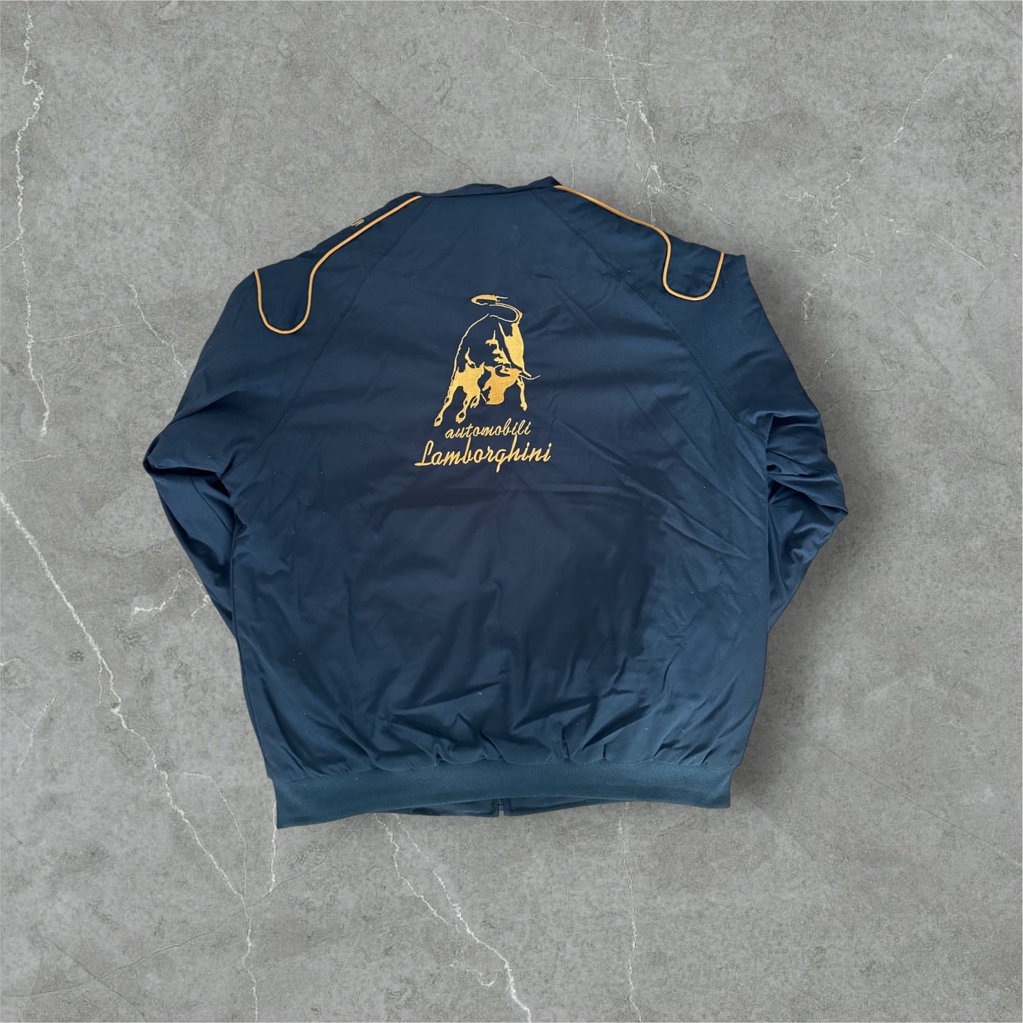 Lamborghini Racing Jacke – Schwarz/Gold – Limited Style