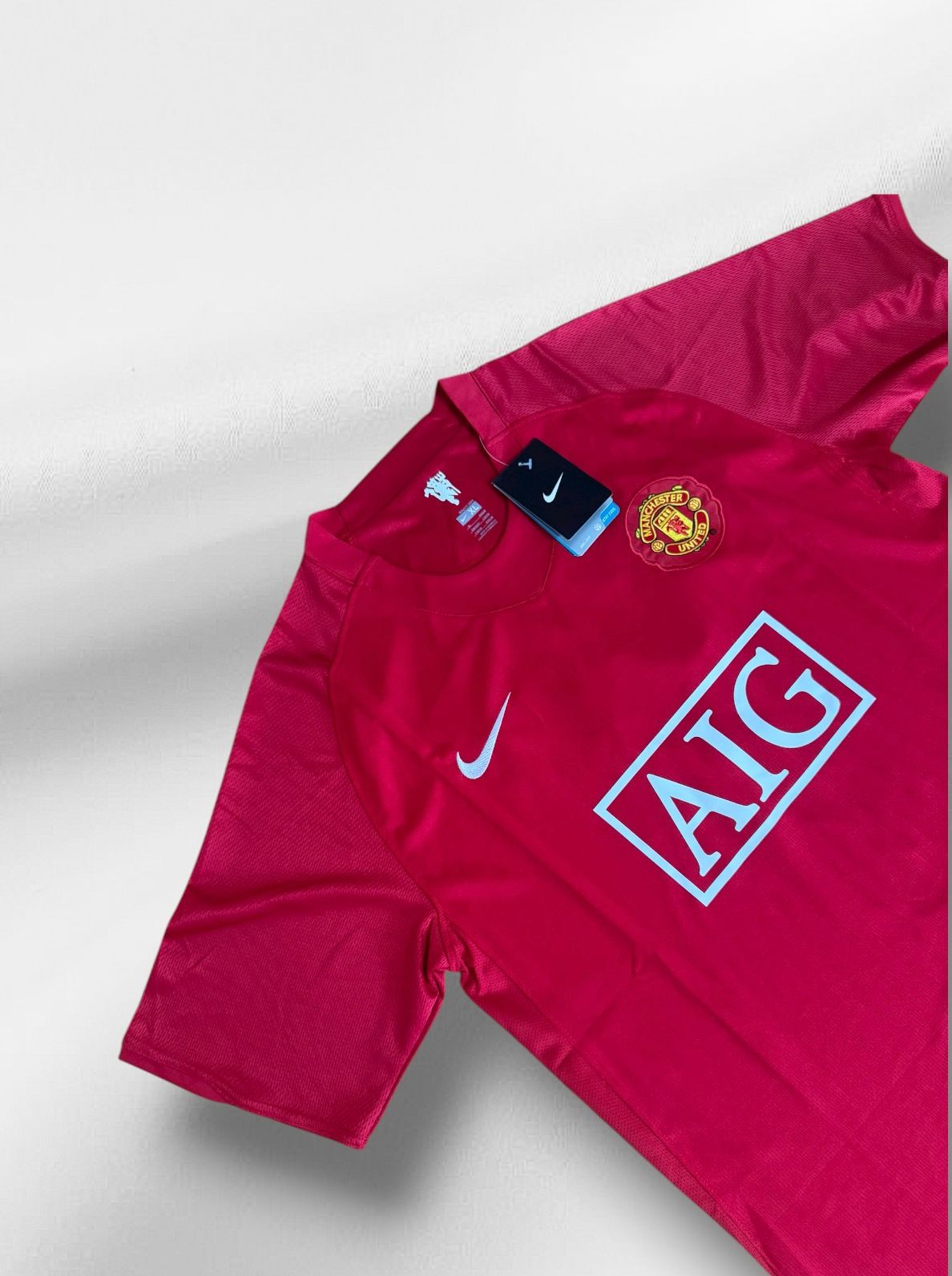 Klassisches Fußballtrikot – Ronaldo #7 – Rot, Größe L & XL