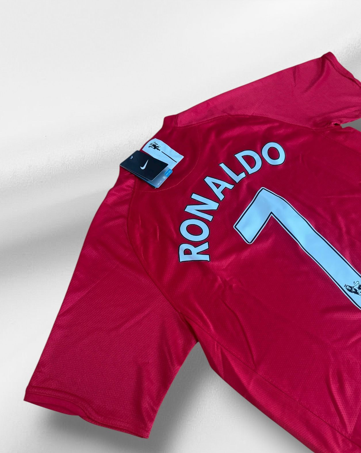 Klassisches Fußballtrikot – Ronaldo #7 – Rot, Größe L & XL