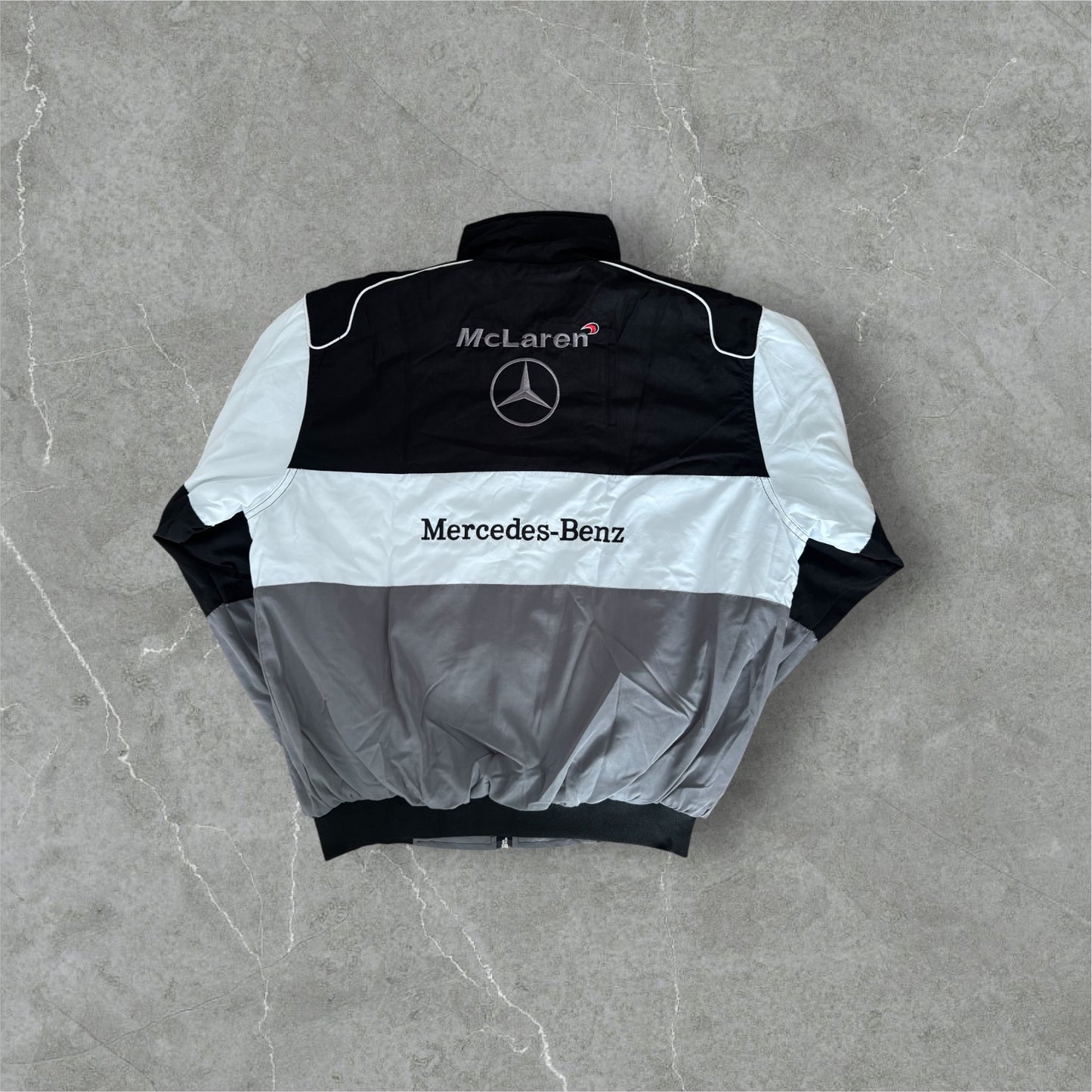 McLaren Mercedes-Benz Racing Jacke – Grau/Schwarz