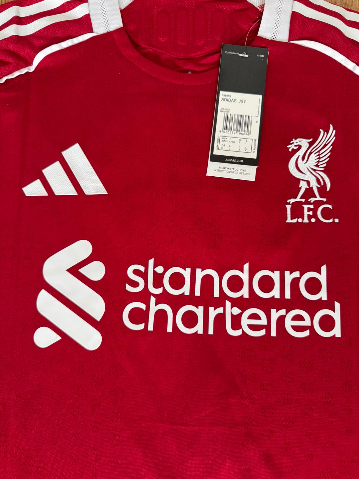 Hochwertiges rotes Fußball Trikot, Größe L, Nr. 7 Wirtz