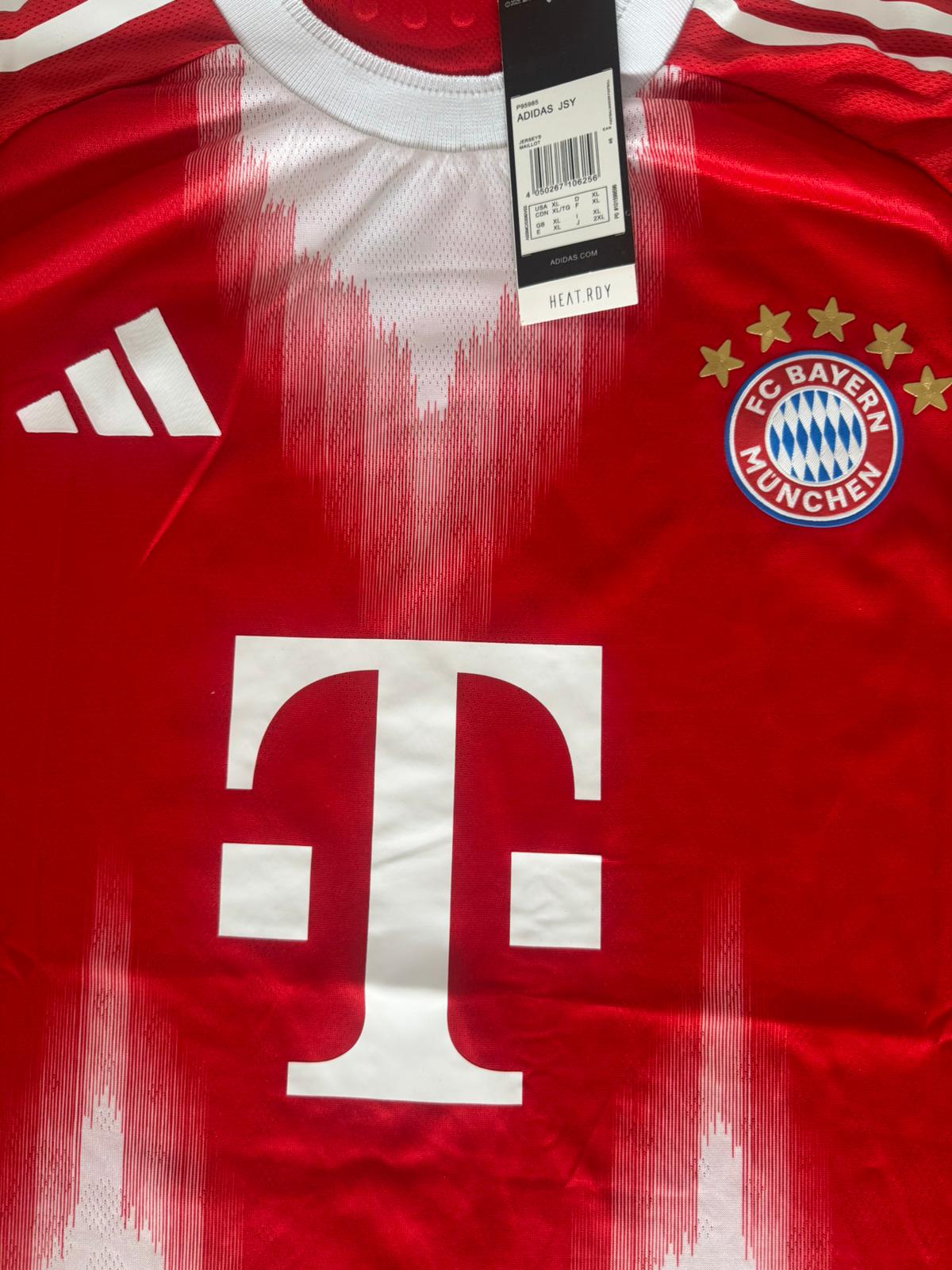 Fußball Trikot Nr. 9 Kane – Rot/Weiß – Größe XL