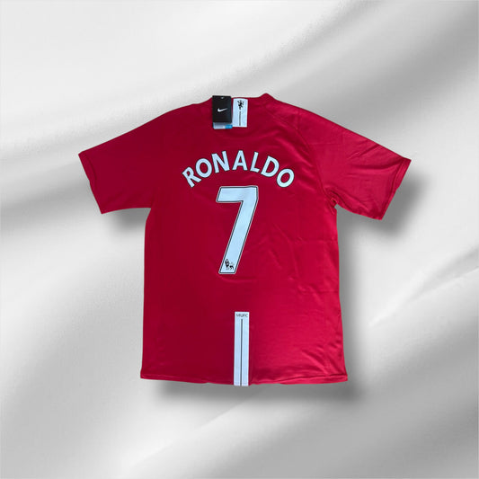 Klassisches Fußballtrikot – Ronaldo #7 – Rot, Größe L & XL